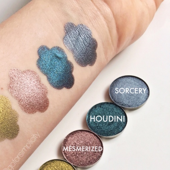 Makeup Geek Eyeshadow Palette Bundle Quad BNIB Tinseltown Sorcery So Pale - Picture 10 of 15